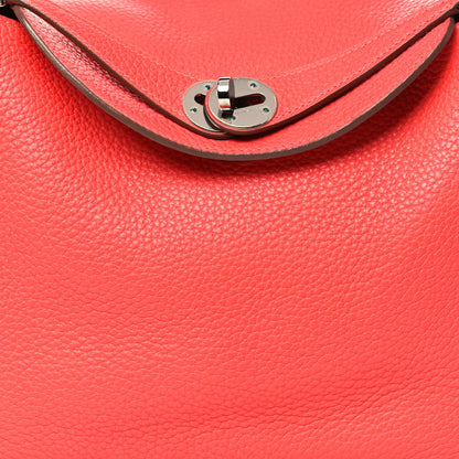 Hermes Taurillon Clemence Lindy 26 Rose Jaipur 8 of 10