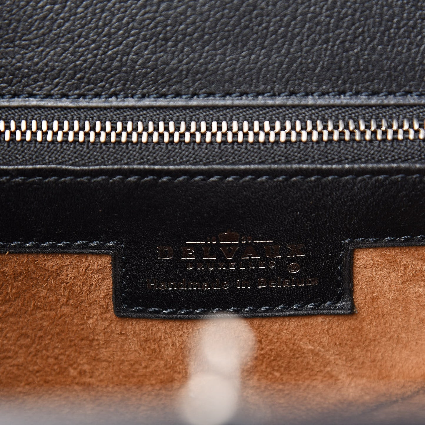 Calfskin Canvas Illusion Top Handle Frame Bag Jumping Black