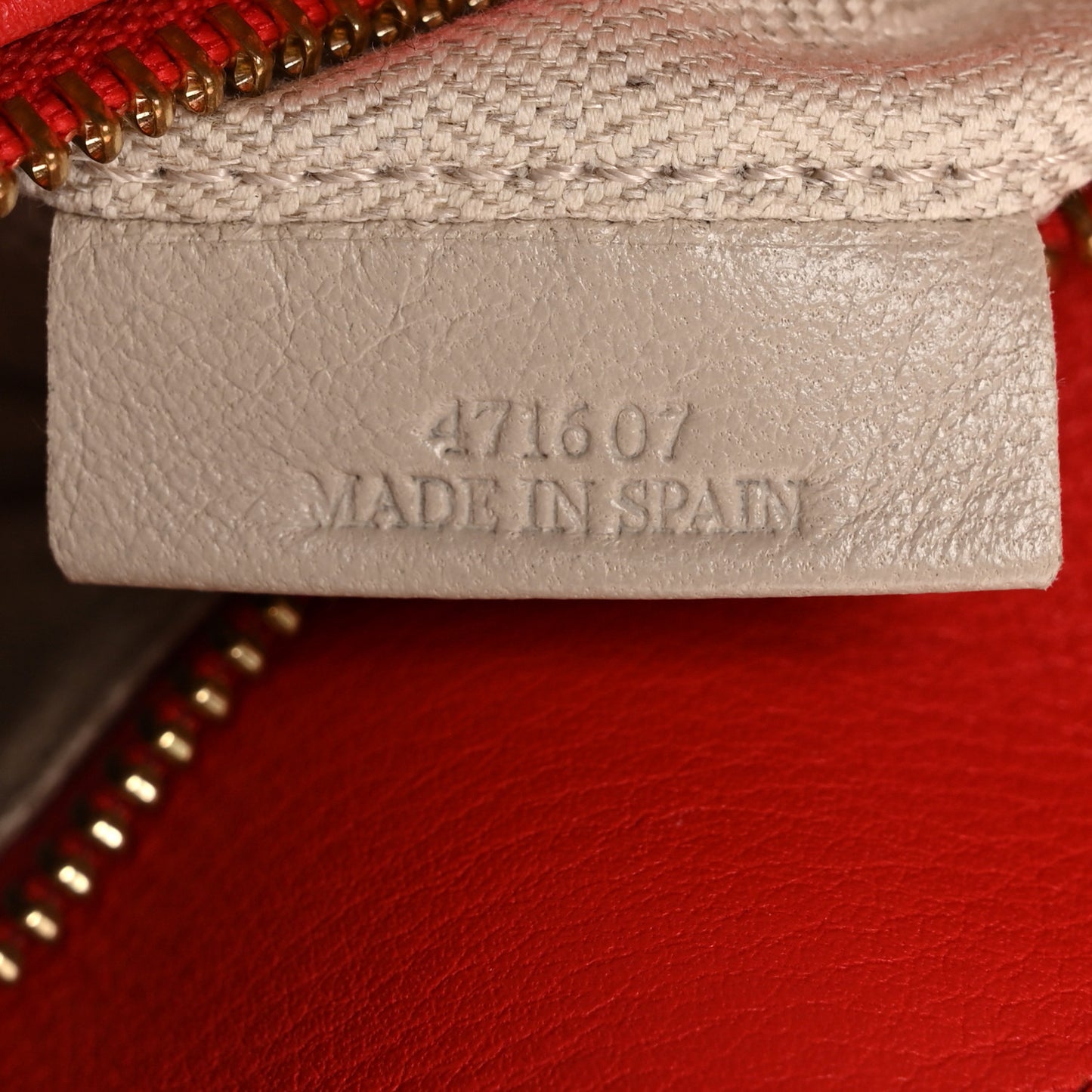 Calfskin Small Puzzle Bag Scarlet