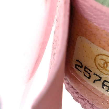 Chanel Lambskin PVC Quilted Mini Coco Splash Flap Blue Green 7 of 10