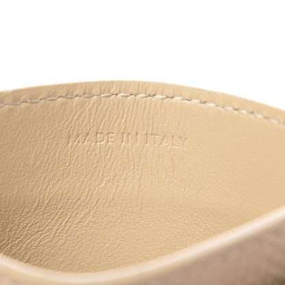 Celine Grained Calfskin Card Holder Light Taupe 7 of 9