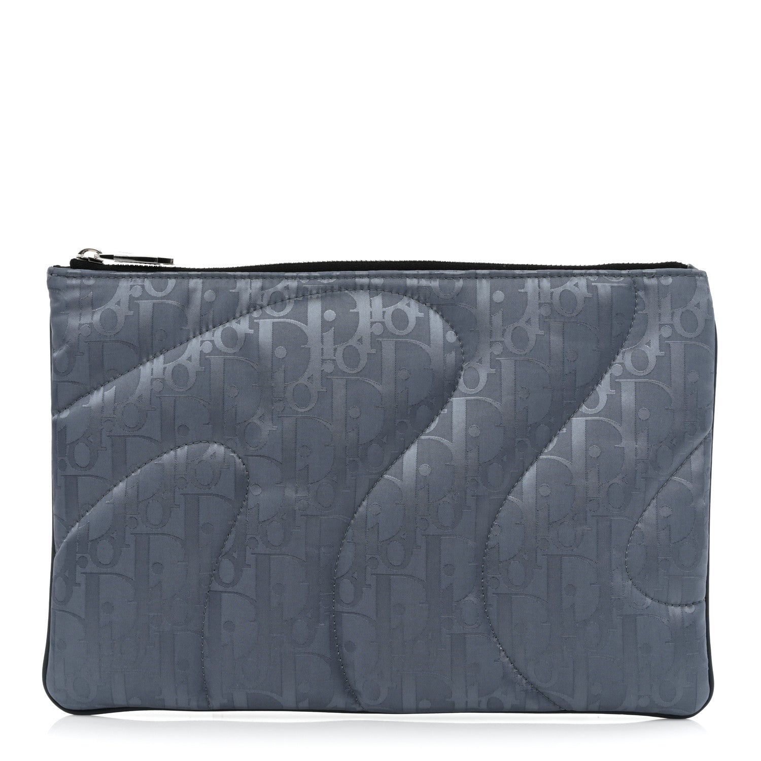 Christian Dior X ERL Technical Fabric Oblique Pouch Light Blue 1 of 9