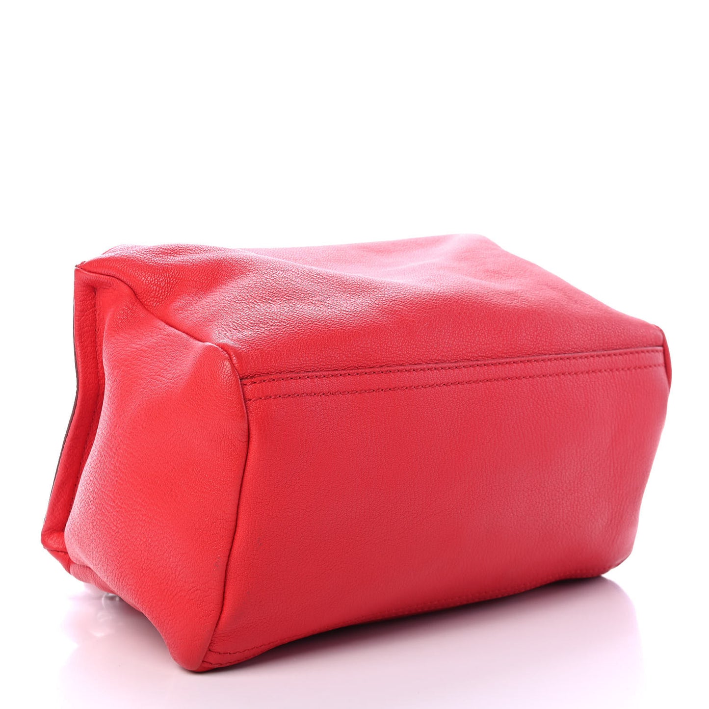 Sugar Goatskin Small Pandora Red