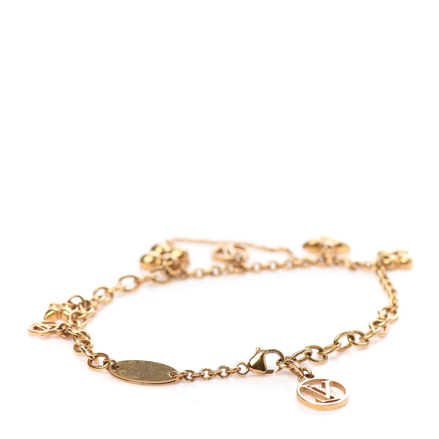 Louis Vuitton Metal Monogram Blooming Supple Bracelet 3 of 6