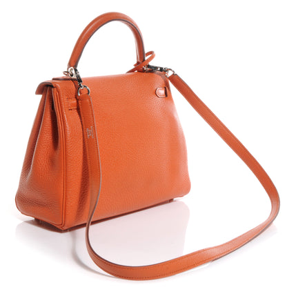Hermes Togo Kelly Retourne 25 Orange 3 of 10