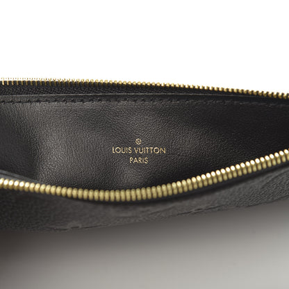 Louis Vuitton Empreinte Felicie Chain Wallet Zippered Insert Black 6 of 6