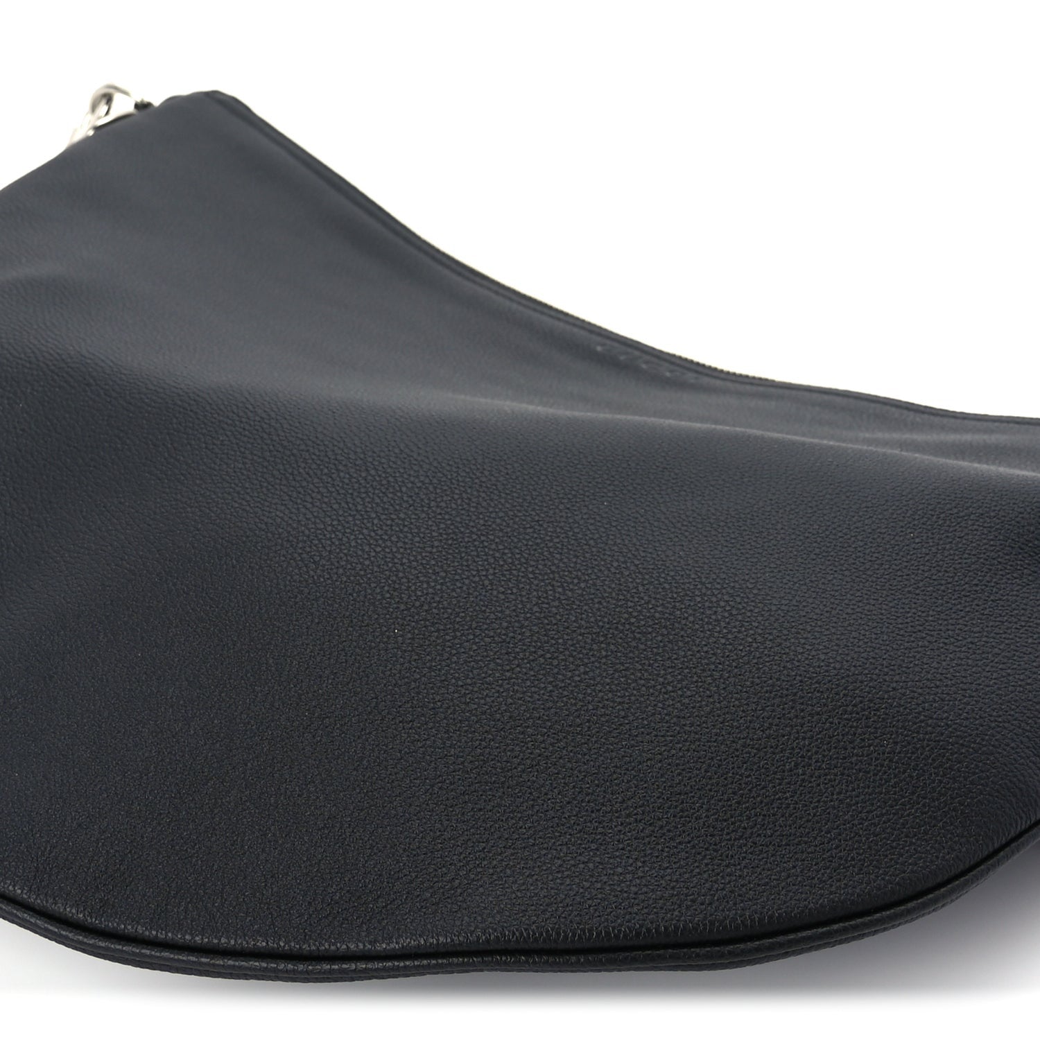 Gucci Grained Calfskin Large B Shoulder Bag Black 8 of 8