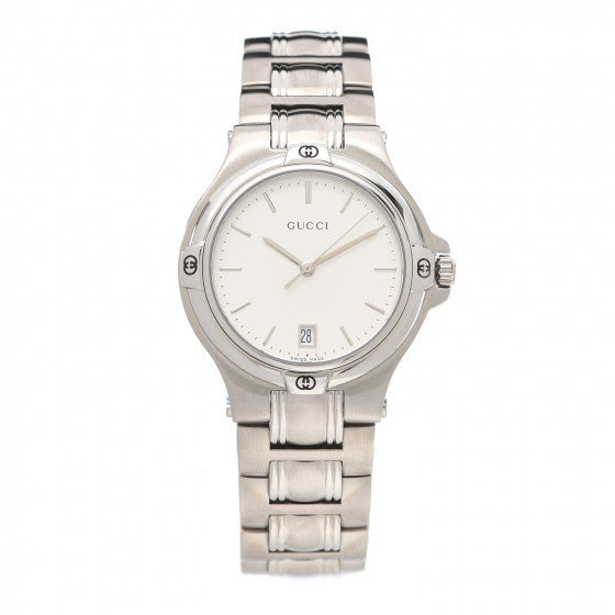 Gucci Stainless Steel 35mm 9040M Quartz Watch 1 of 1