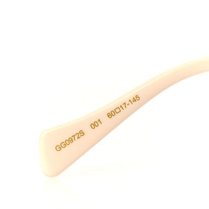 Gucci Metal Frame Sunglasses GG0972S Gold 6 of 7