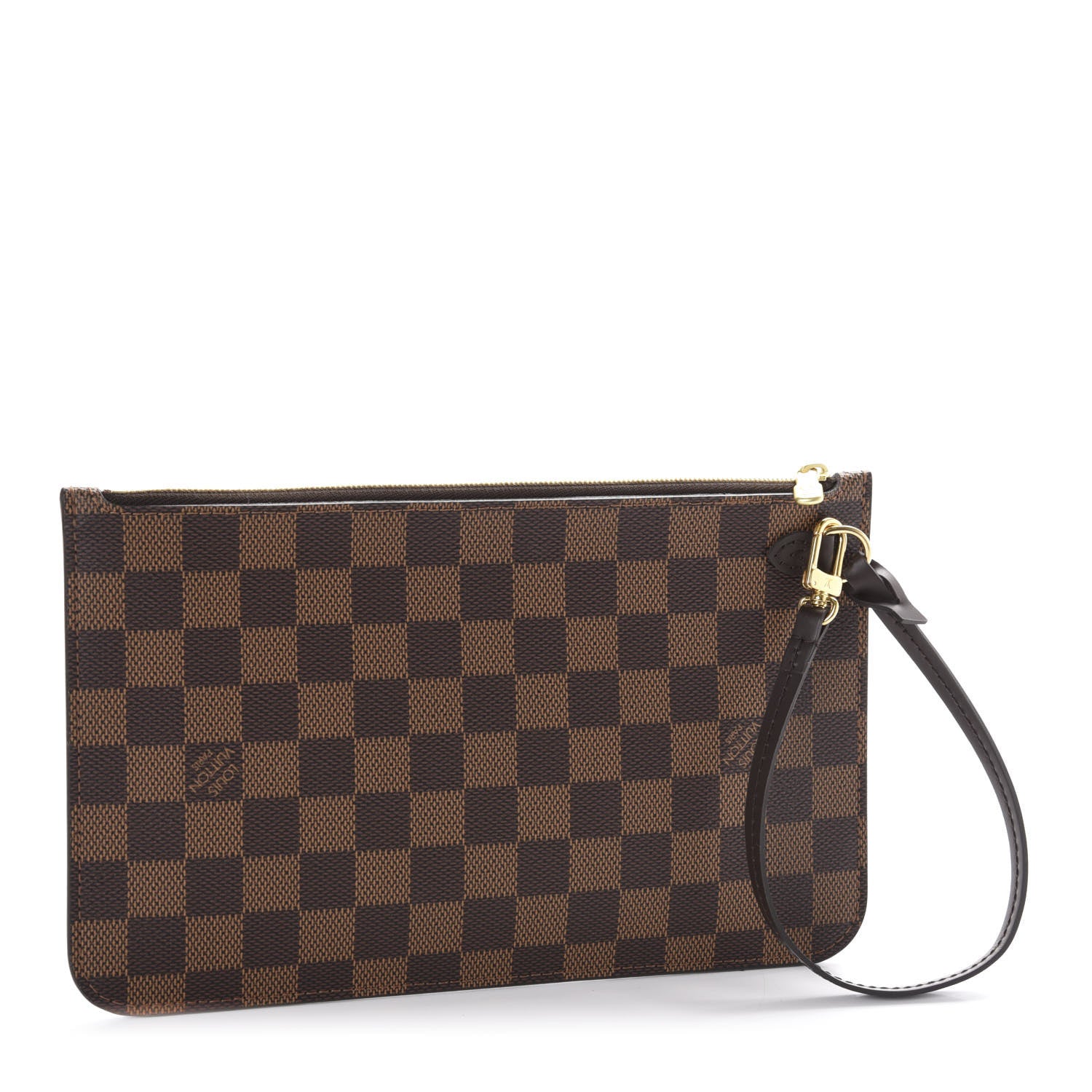 Louis Vuitton Damier Ebene Neverfull MM GM Pochette 3 of 9