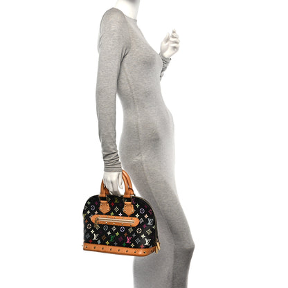 Louis Vuitton Monogram Multicolor Alma Black 2 of 11