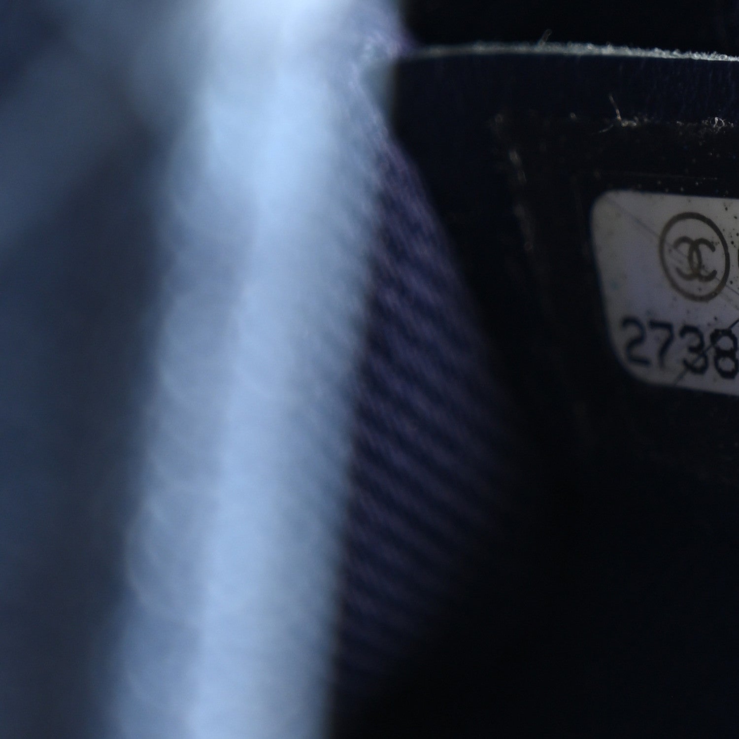 Chanel Denim Quilted Small Coco Handle Flap Blue 6 of 9