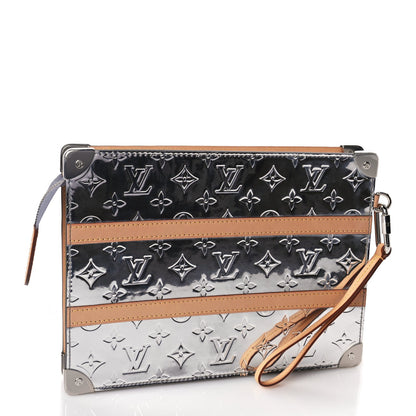 Louis Vuitton Monogram Mirror Trunk Pouch Silver 3 of 11