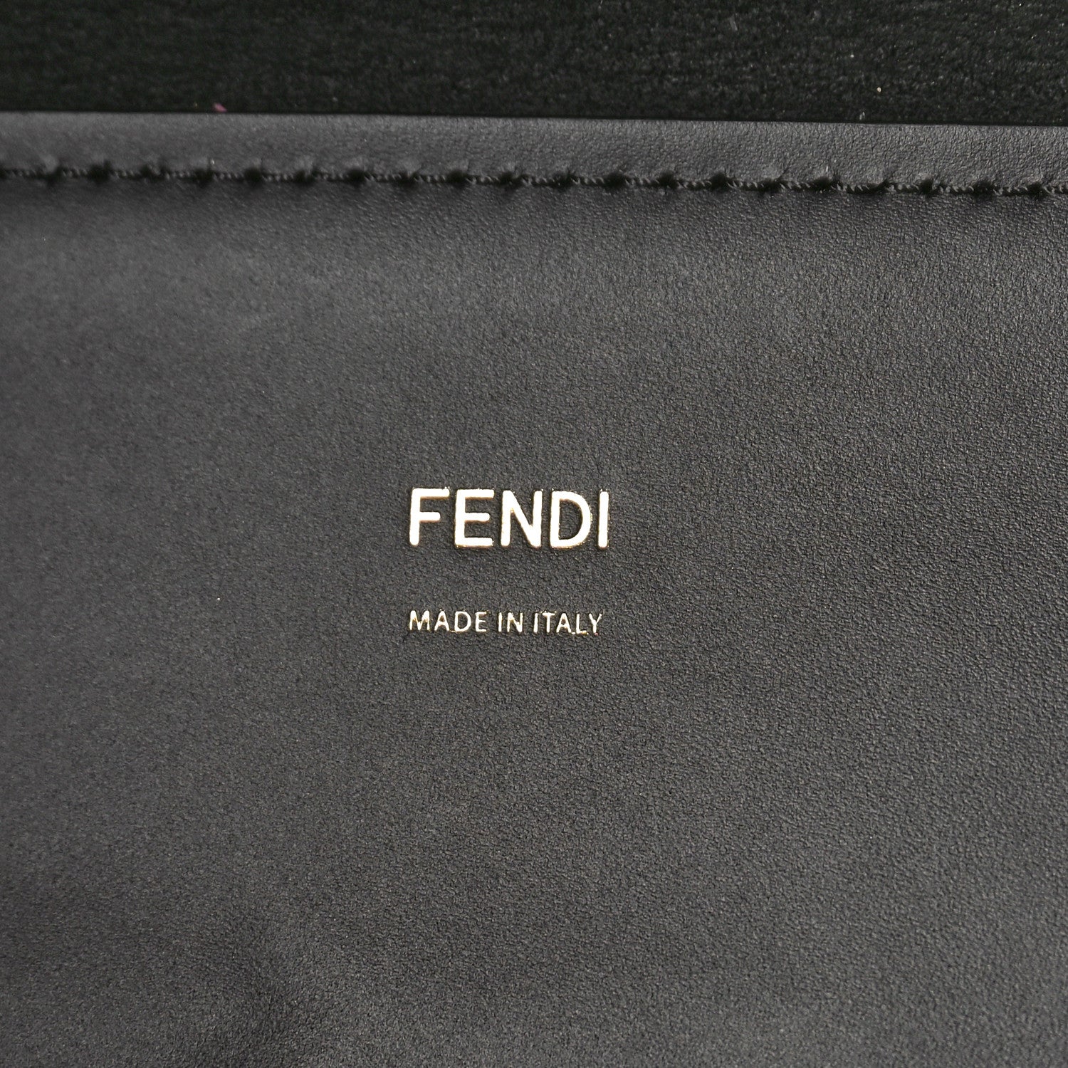 Fendi Vitello King Plexiglass Medium Fendi Sunshine Shopper Tote Black 6 of 9