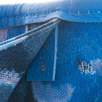 Louis Vuitton Monogram Articles de Voyage Ikat Neverfull MM Grand Blue 7 of 7