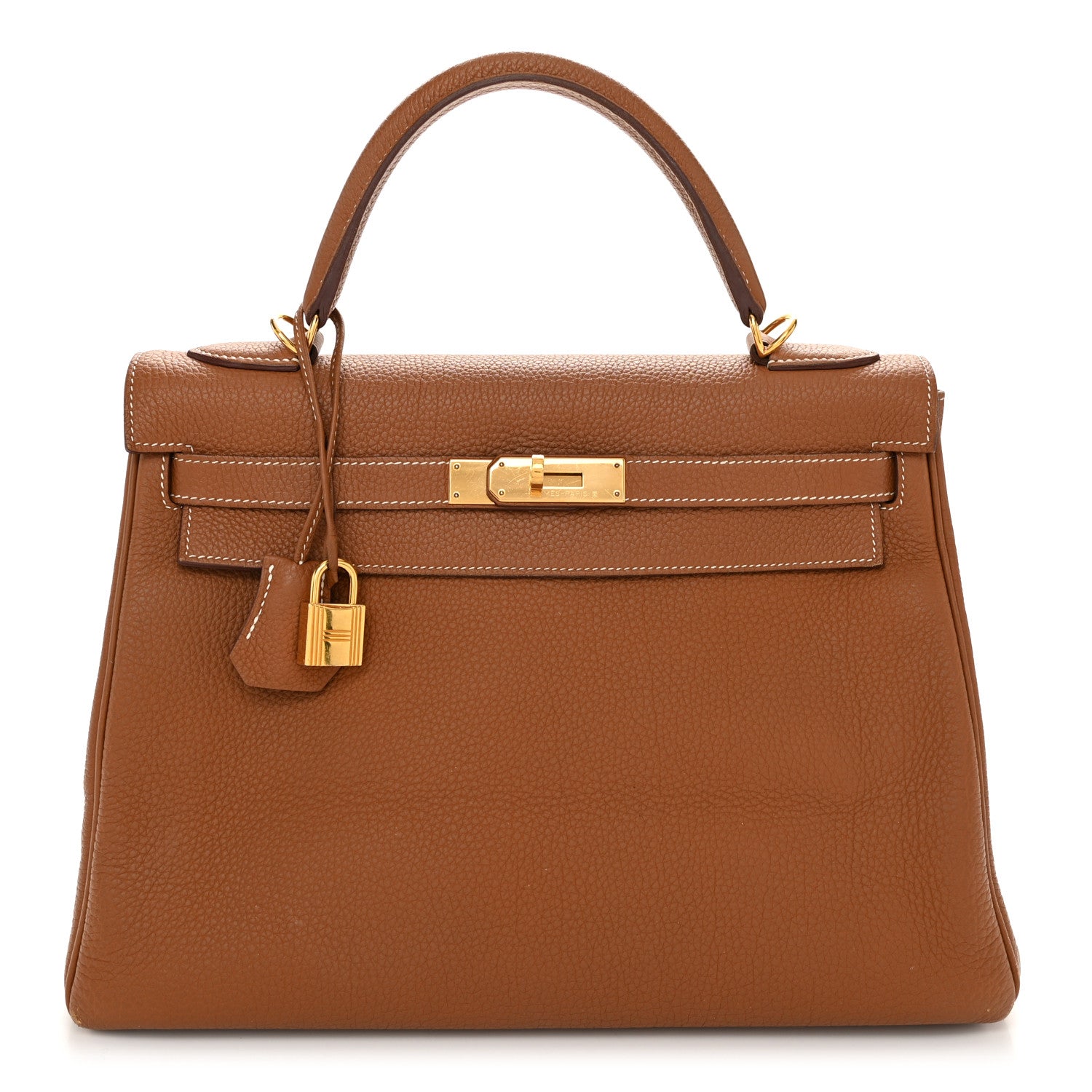 Hermes Togo Kelly Retourne 32 Gold 1 of 13