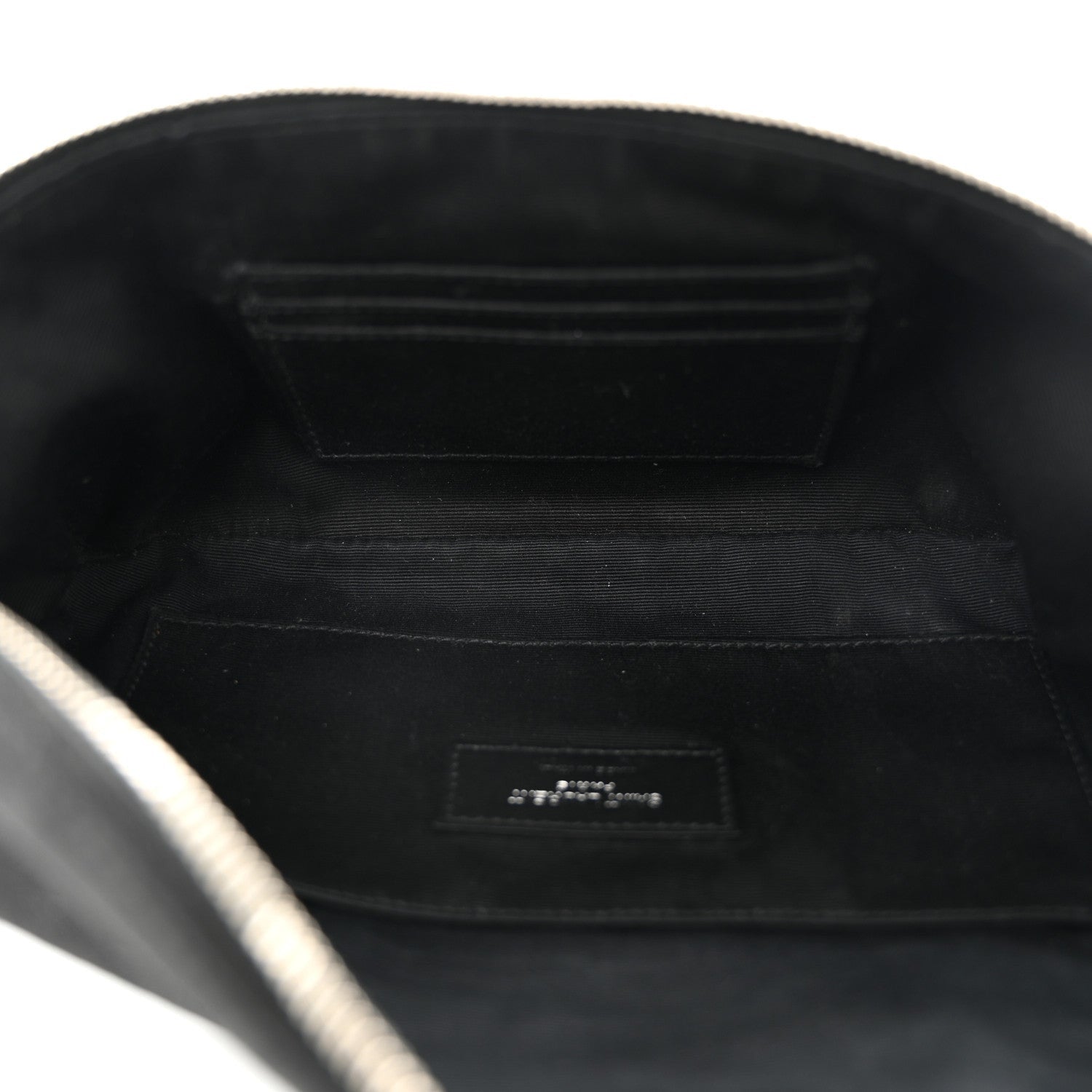Saint Laurent Canvas Monogram Belt Bag Black 5 of 7