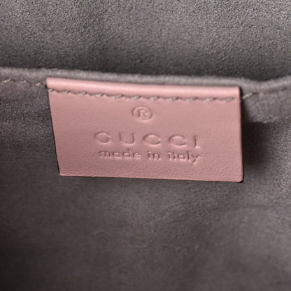 Gucci Calfskin Matelasse GG Marmont Backpack Porcelain Rose 5 of 8