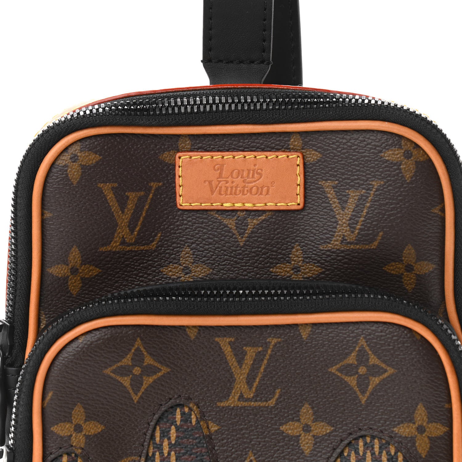 Louis Vuitton X NIGO Giant Damier Ebene Monogram Amazone Sling Bag 8 of 10