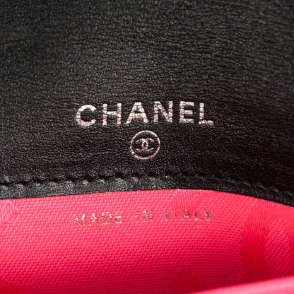 Chanel Calfskin Quilted Cambon Flap Wallet Black 7 of 7