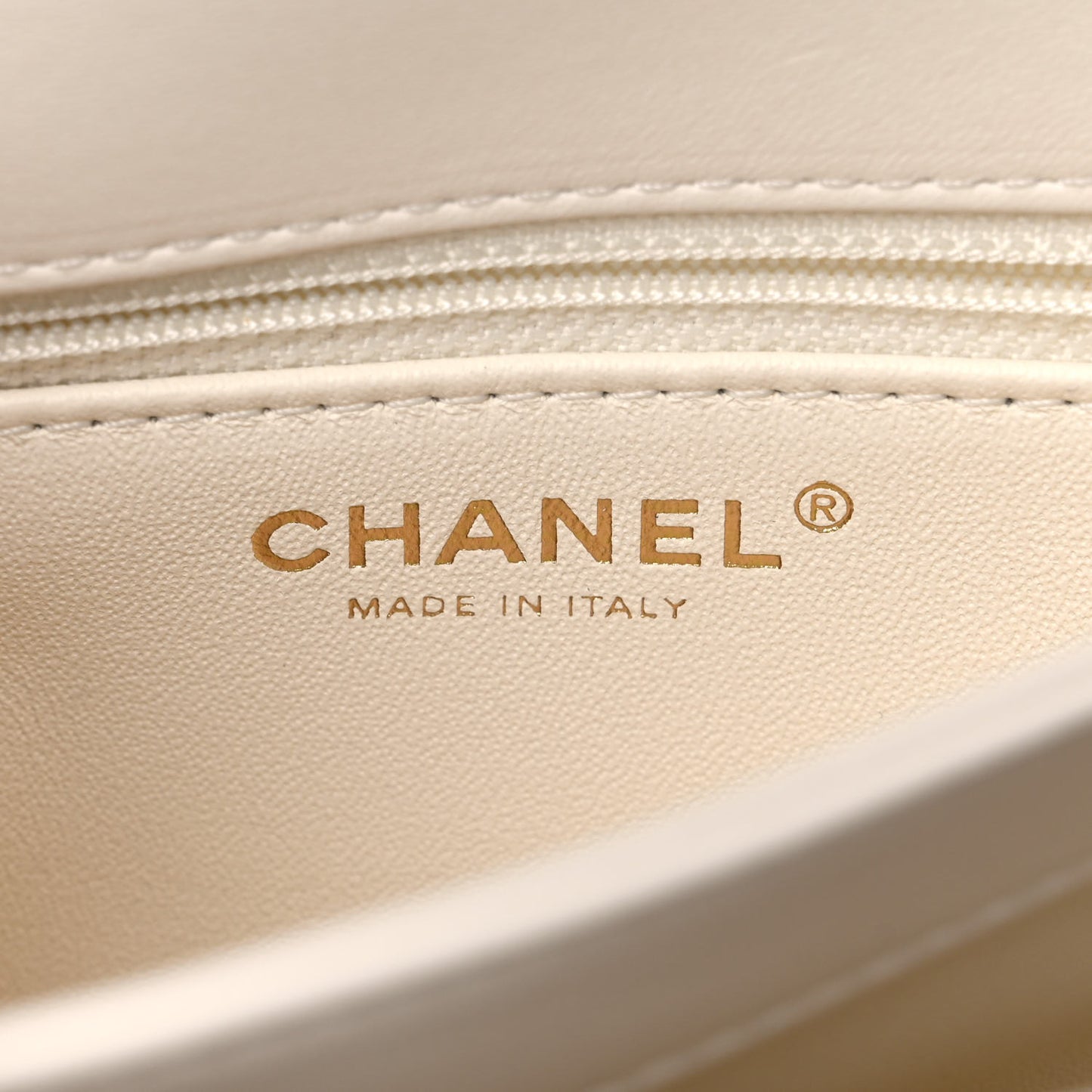 Lambskin Quilted Small Trendy CC Dual Handle Flap Bag White