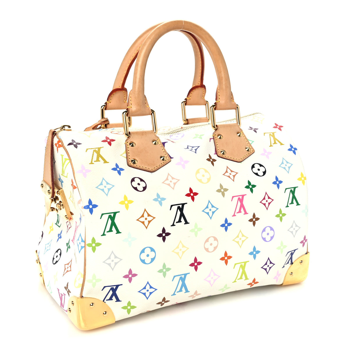 Monogram Speedy 30 White