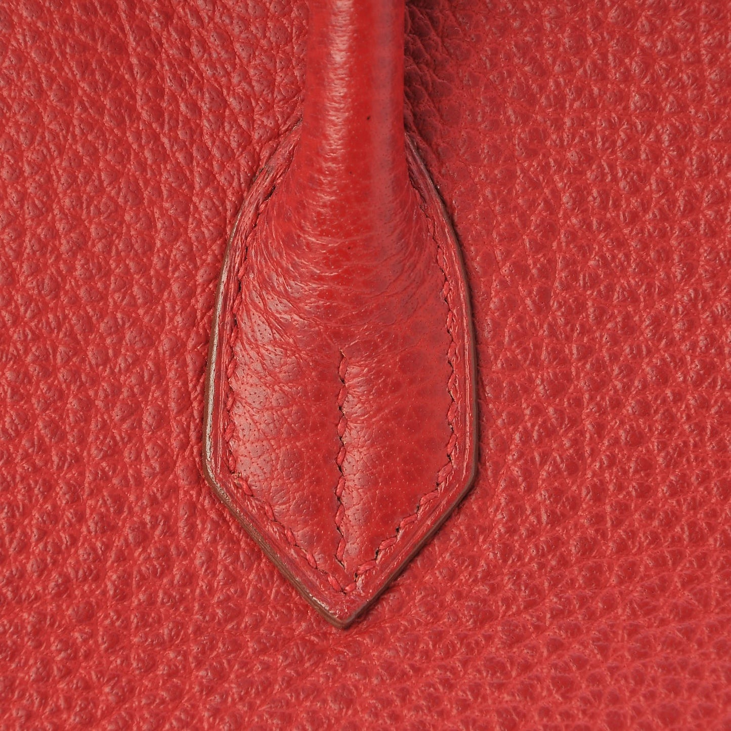 Buffle Skipper Birkin 35 Rouge Vif