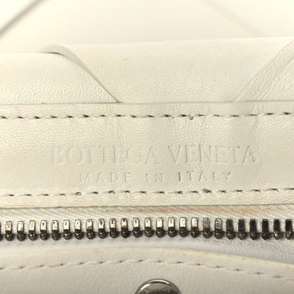 Bottega Veneta Nappa Maxi Blown Up Intrecciato Pouch Clutch  Optic White 6 of 8