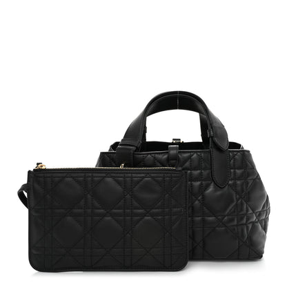 Christian Dior Calfskin Macrocannage Small Toujours Black 3 of 10