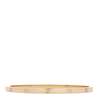 Cartier 18K Yellow Gold Small LOVE Bracelet 18 2 of 7
