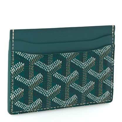 Goyard ine Saint Sulpice Card Holder Green 3 of 6