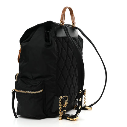 Burberry Nylon Large Rucksack Backpack Black 3 of 13