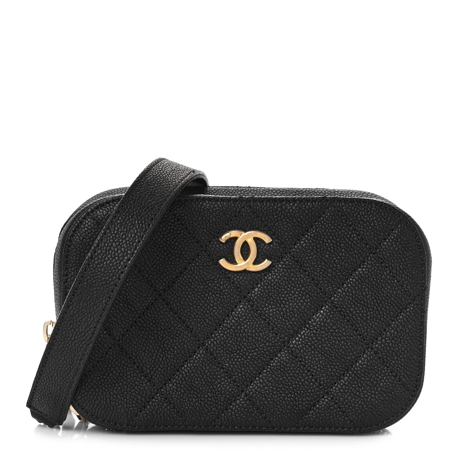 Chanel Caviar Quilted Waist Bag Black 1 of 9
