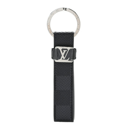 Louis Vuitton Damier Graphite LV Dragonne Key Holder 1 of 5