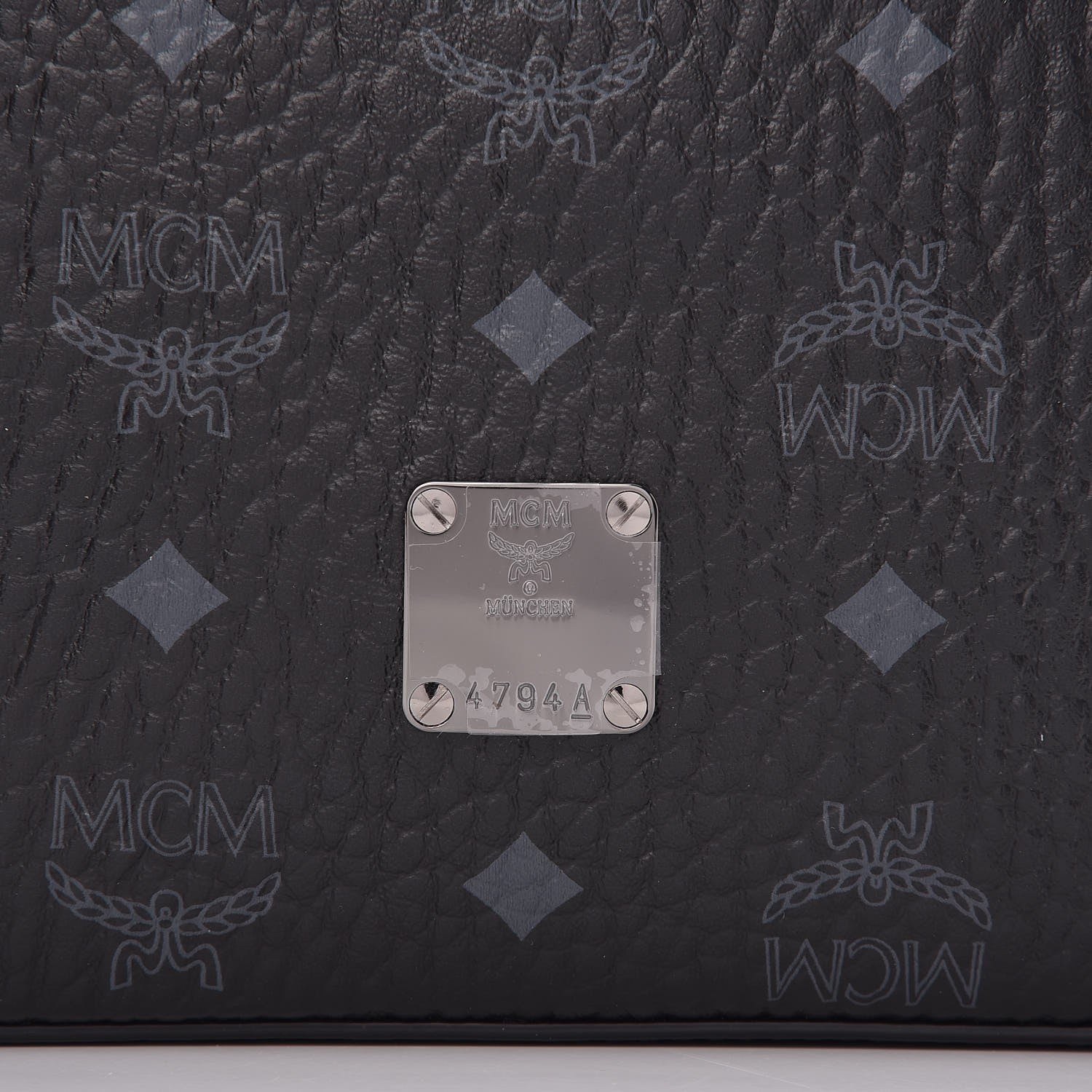 MCM Visetos Mini Camera Crossbody Bag Black 9 of 16