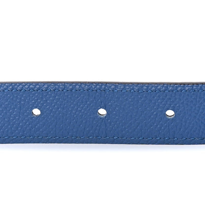 Hermes Swift Epsom 32mm H Belt 80  Deep Blue Black 3 of 5