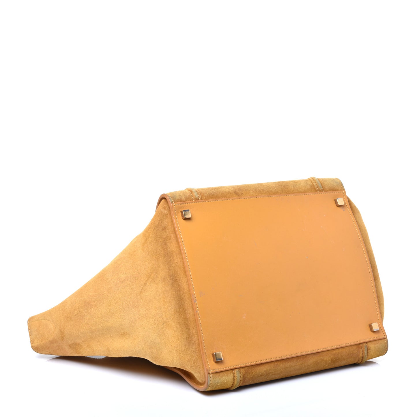 Suede Medium Phantom Luggage Amber