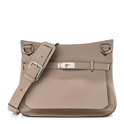Hermes Taurillon Clemence Jypsiere 34 Gris Tourterelle 1 of 10