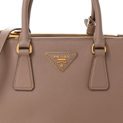 Prada Saffiano Mini Galleria Double Zip Tote Cipria 8 of 11