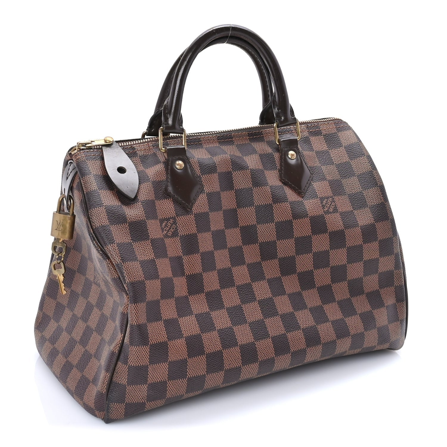 Louis Vuitton Damier Ebene Speedy 30 2 of 7