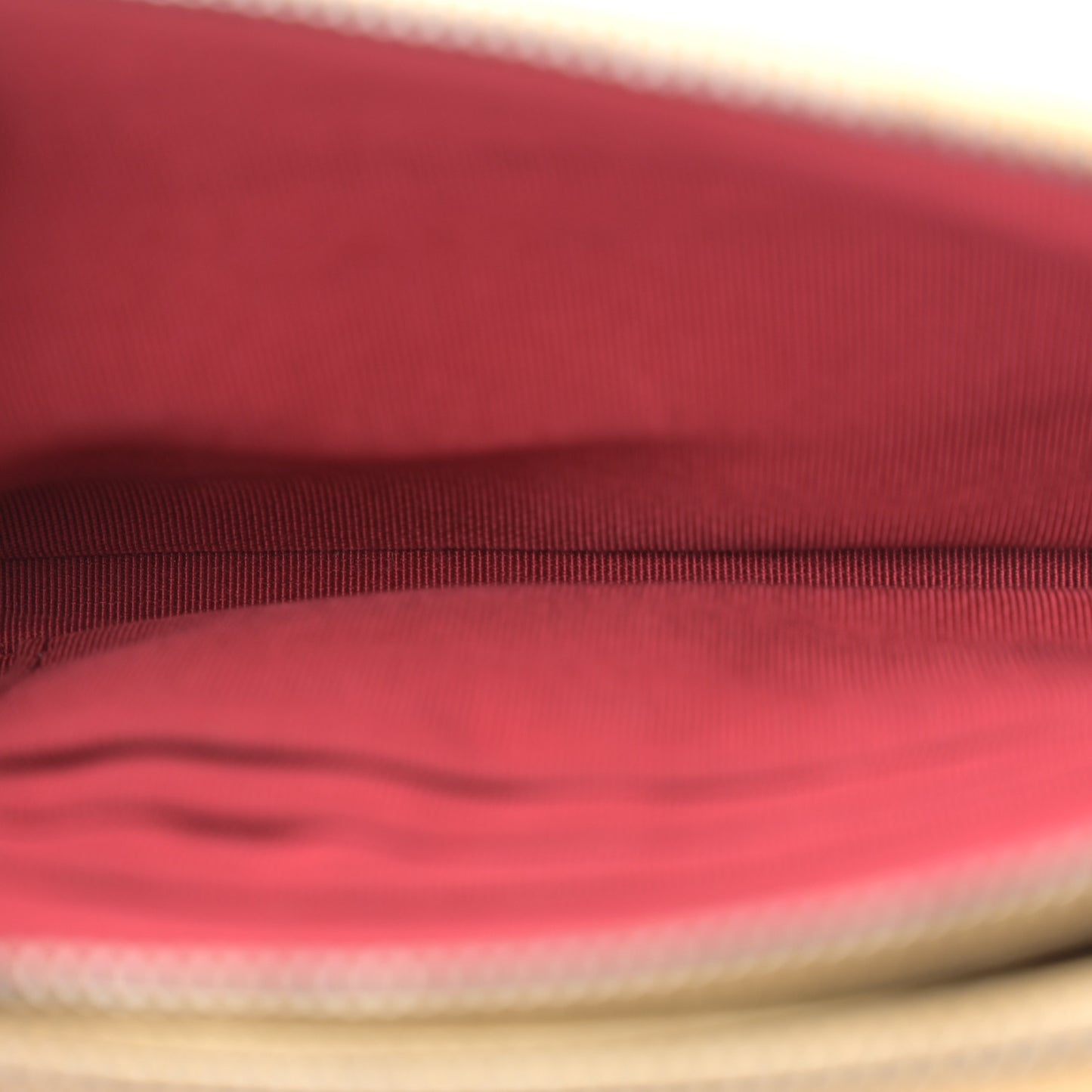 Metallic Aged Calfskin Quilted Small Gabrielle Clutch With Chain Gold