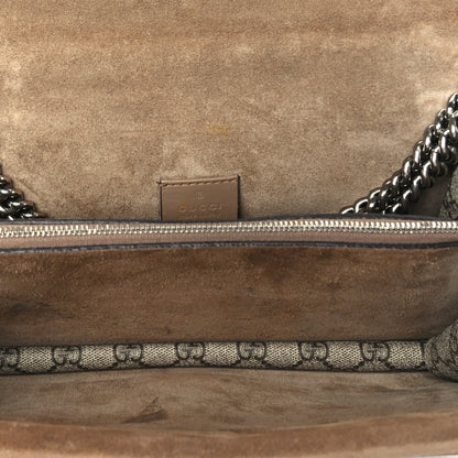 Gucci GG Supreme Monogram Small Dionysus Shoulder Bag  Taupe 4 of 8