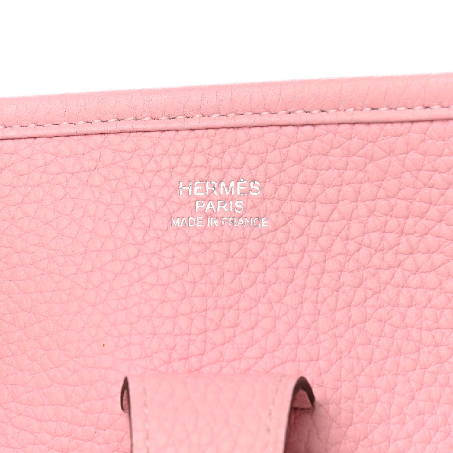 Hermes Taurillon Clemence Evelyne III GM Rose Sakura 6 of 14