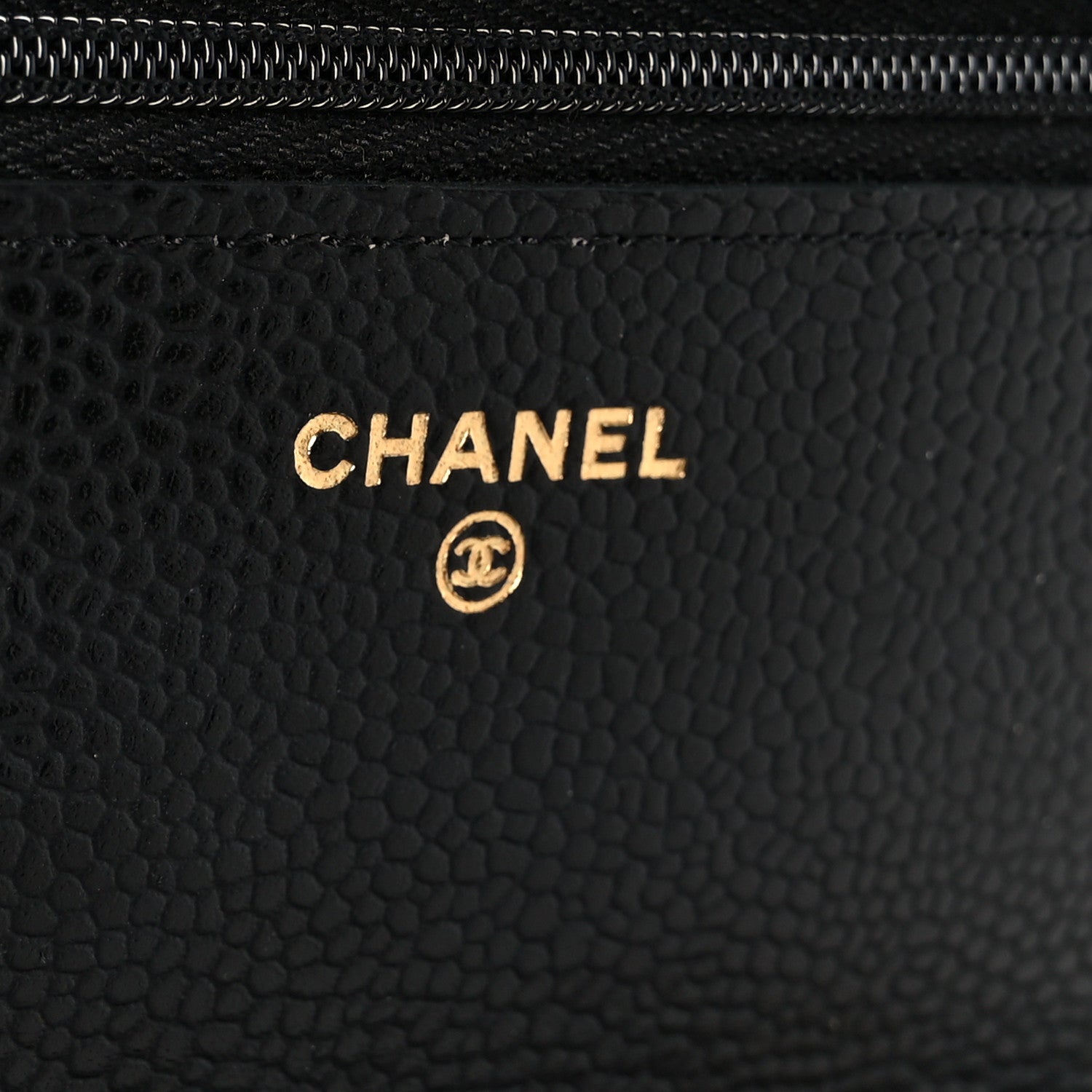 Chanel Caviar Quilted CC Turnlock Wallet On Chain WOC Black 6 of 11