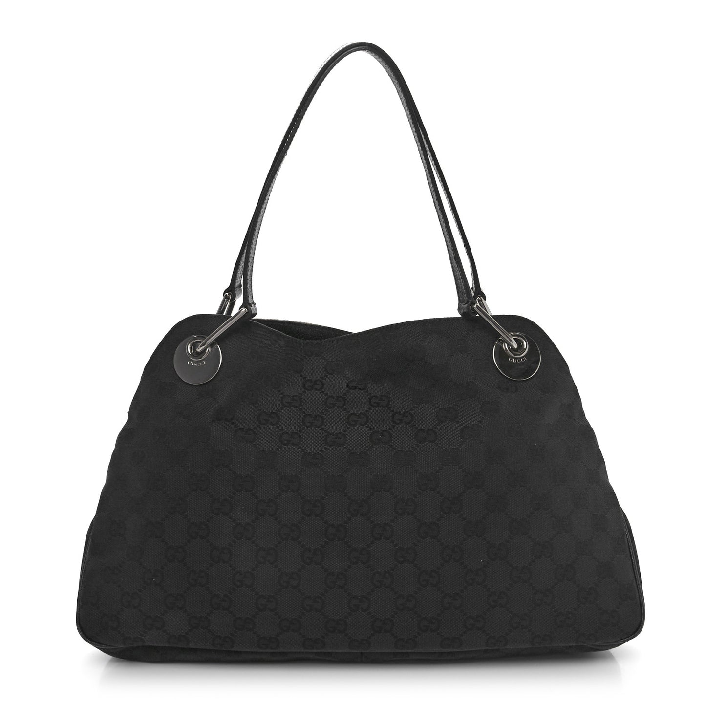 Monogram Medium Eclipse Shoulder Bag Black