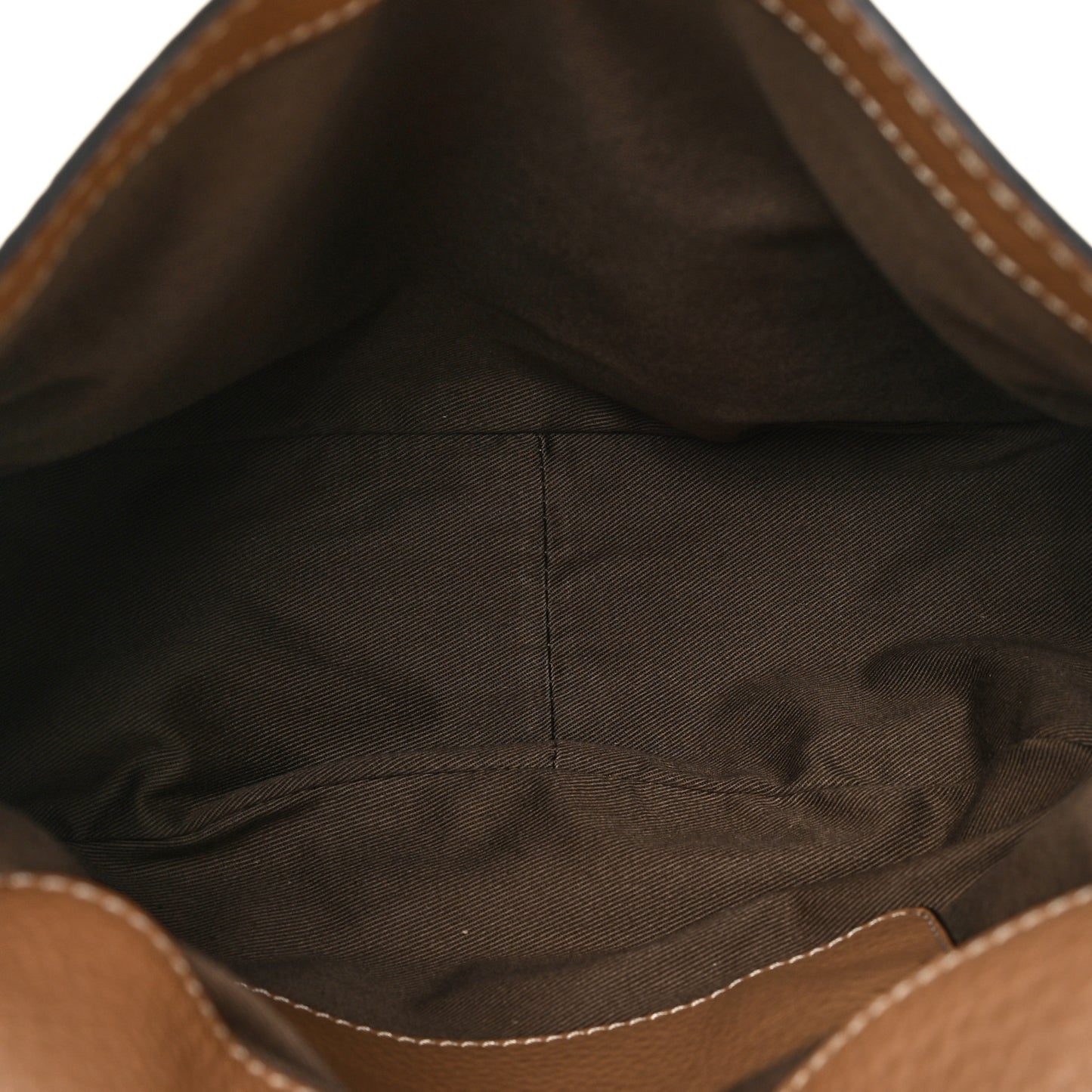 Calfskin Medium Marcie Round Crossbody Bag Nut