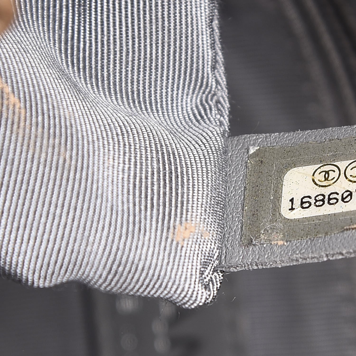 Chanel Caviar Quilted Medium Elastic Flap Brown 6 of 13