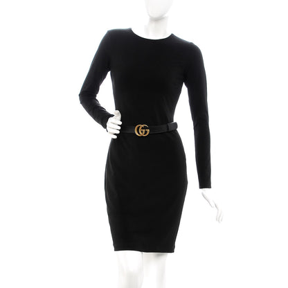 Gucci Calfskin Double G 30mm Belt 75 30 Black 2 of 6