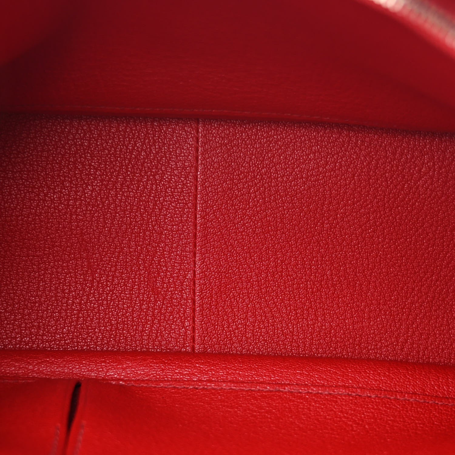 Hermes Taurillon Clemence Bi-Color Jypsiere 28 Rouge H Rouge Casaque 5 of 7