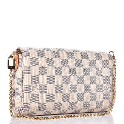 Louis Vuitton Damier Azur Favorite PM 3 of 10